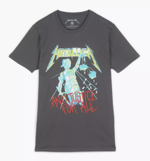 Lucky Brand Metallica...And Justice For All Tee