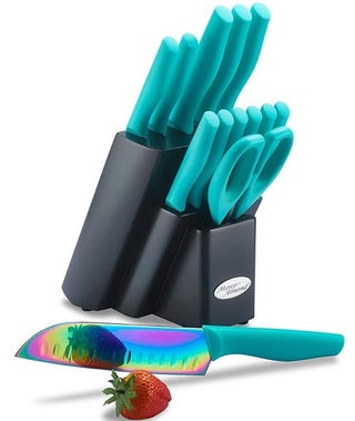 Marco Almond Rainbow Titanium Cutlery Knife Set