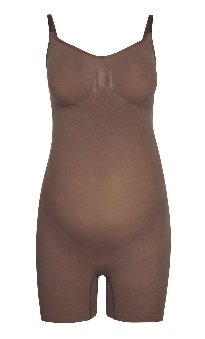 Maternity Sculpting Bodysuit Mid Thigh