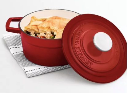 Martha Stewart Collection Enameled Cast Iron 2-Qt. Round Covered Dutch Oven