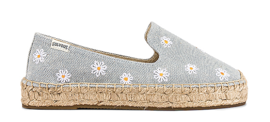 Soludos Daisy Embroidered Espadrilles