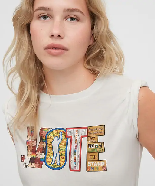 The Gap Collective Women's Vote T-Shirt