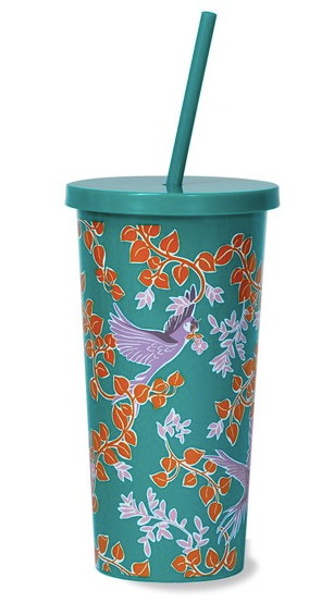 Tumbler With Straw, Bird Party