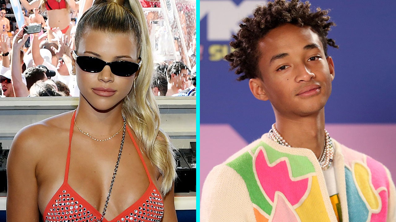 Sofia Richie Holds Hands With Jaden Smith During Playful Beach Outing