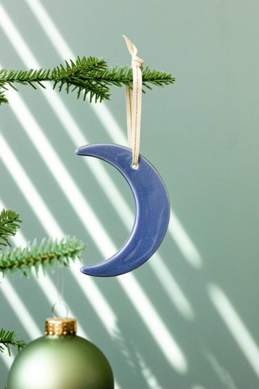 Half Baked Harvest x Etsy Ceramic Crescent Moon Ornament