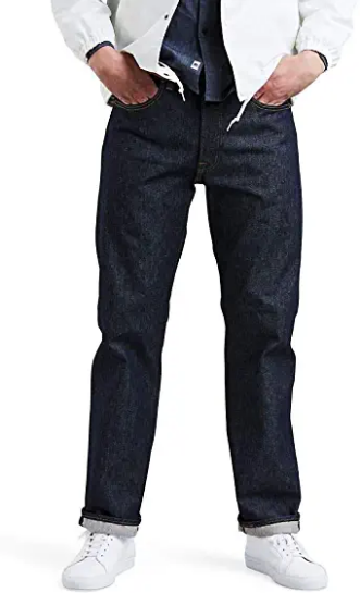 Levi’s Men’s 501 Original Shrink-to-Fit Jeans