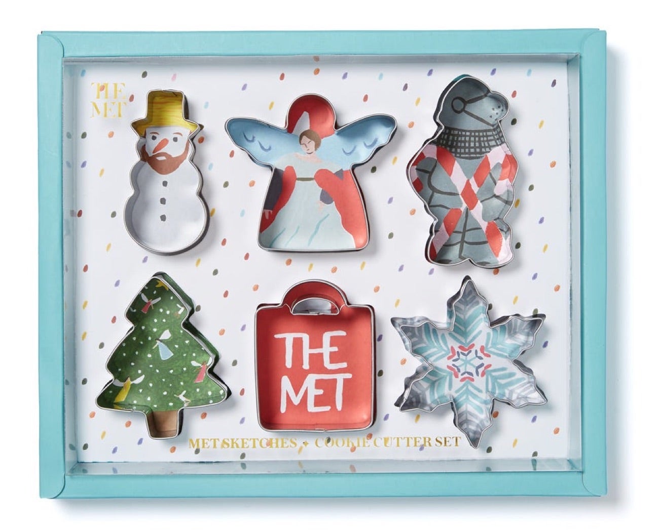 Met Sketches: Christmas Cookie Cutters Set