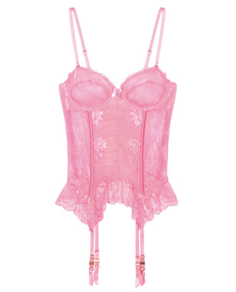 Savage X Fenty Living in the Clouds Iridescent Lace Corset