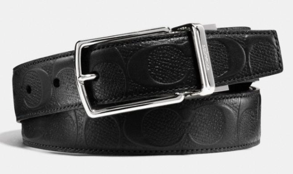 Coach Modern Harness Cut-To-Size Reversible Belt In Signature Leather