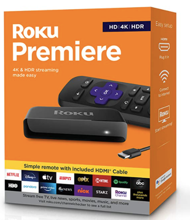 Roku Premiere HD/4K/HDR Streaming Device