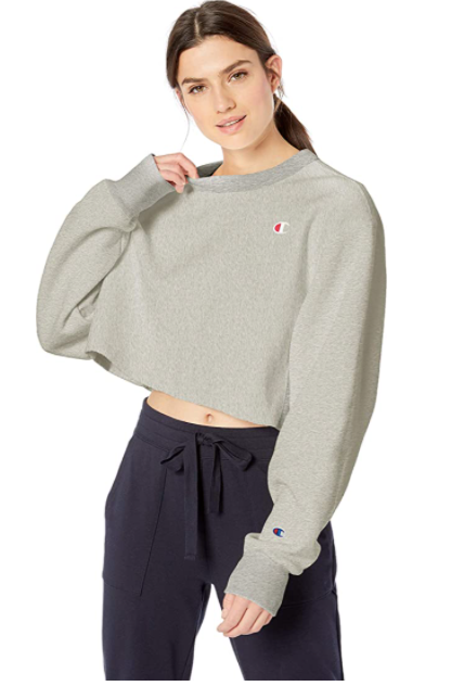 Champion LIFE Reverse Weave Cropped Cut Off Crew