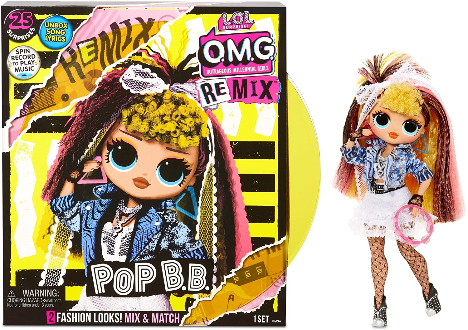 LOL Surprise OMG Remix Pop B.B. Fashion Doll 
