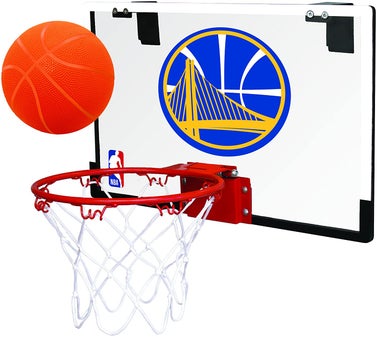 NBA Game On Polycarbonate Mini Basketball Hoop Set