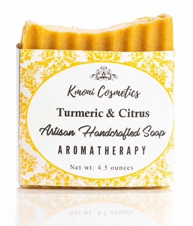 Kmoni Cosmetics Turmeric & Citrus Artisan Soap