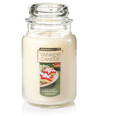 Yankee Candle Large Jar Candle, Christmas Cookie