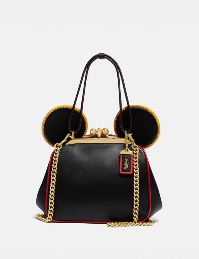 Coach Disney Mickey Mouse X Keith Haring Kisslock Bag