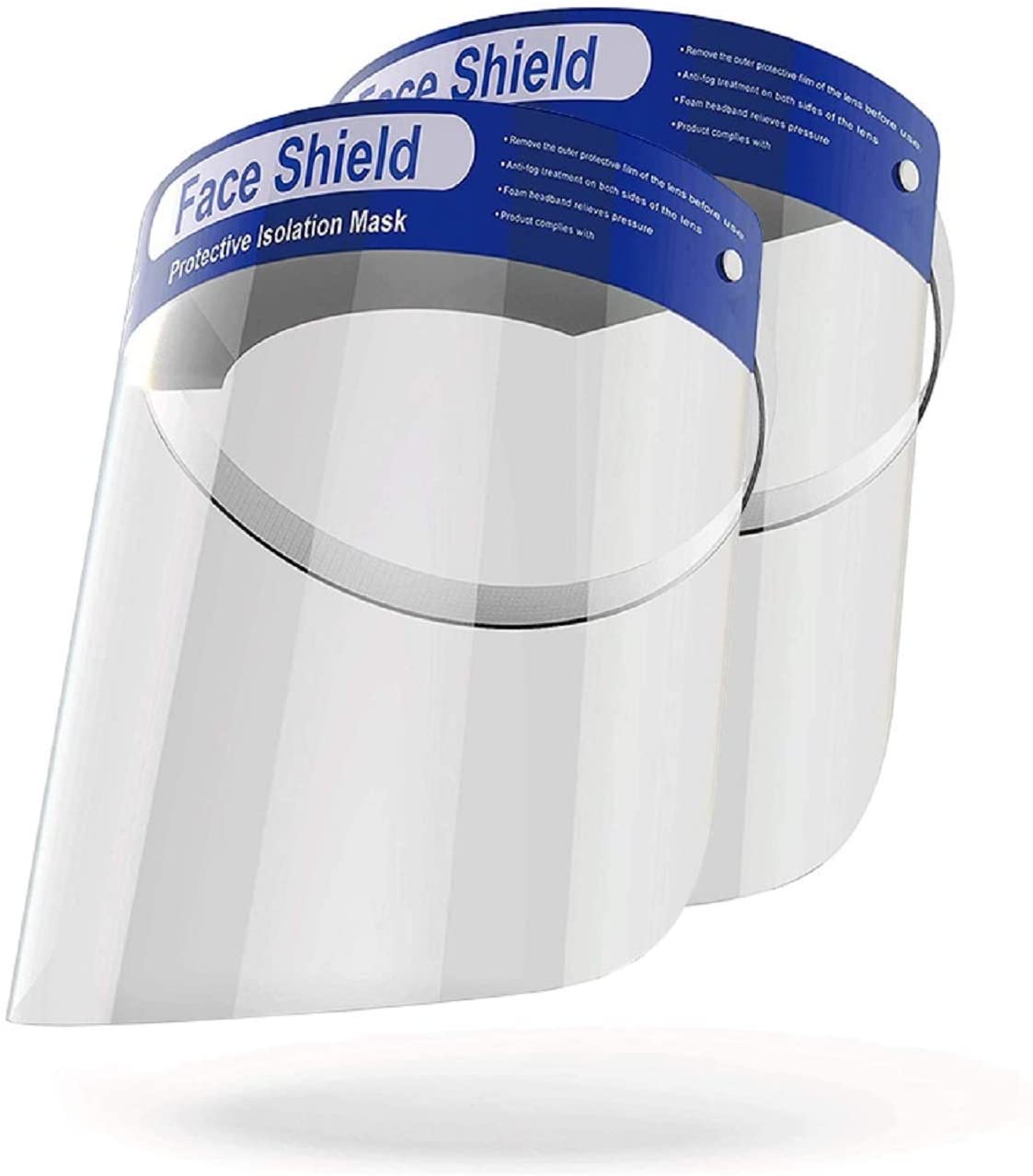 Reusable Face Shields (2-Pack)