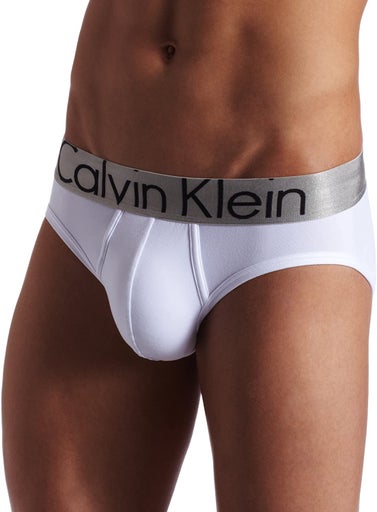 Calvin Klein Men's Steel Micro Hip Briefs 