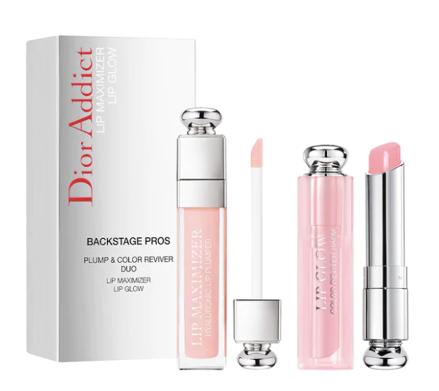 Dior Lip Glow Lip Balm & Lip Maximizer Plumping Gloss Set