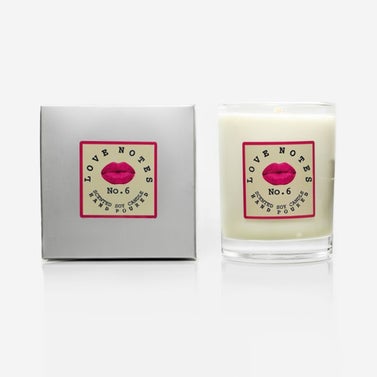 Love Notes Love Note No. 6 Glass Candle