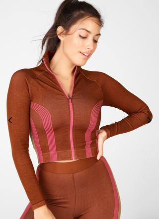 Fabletics Casey Cropped Seamless Jacket