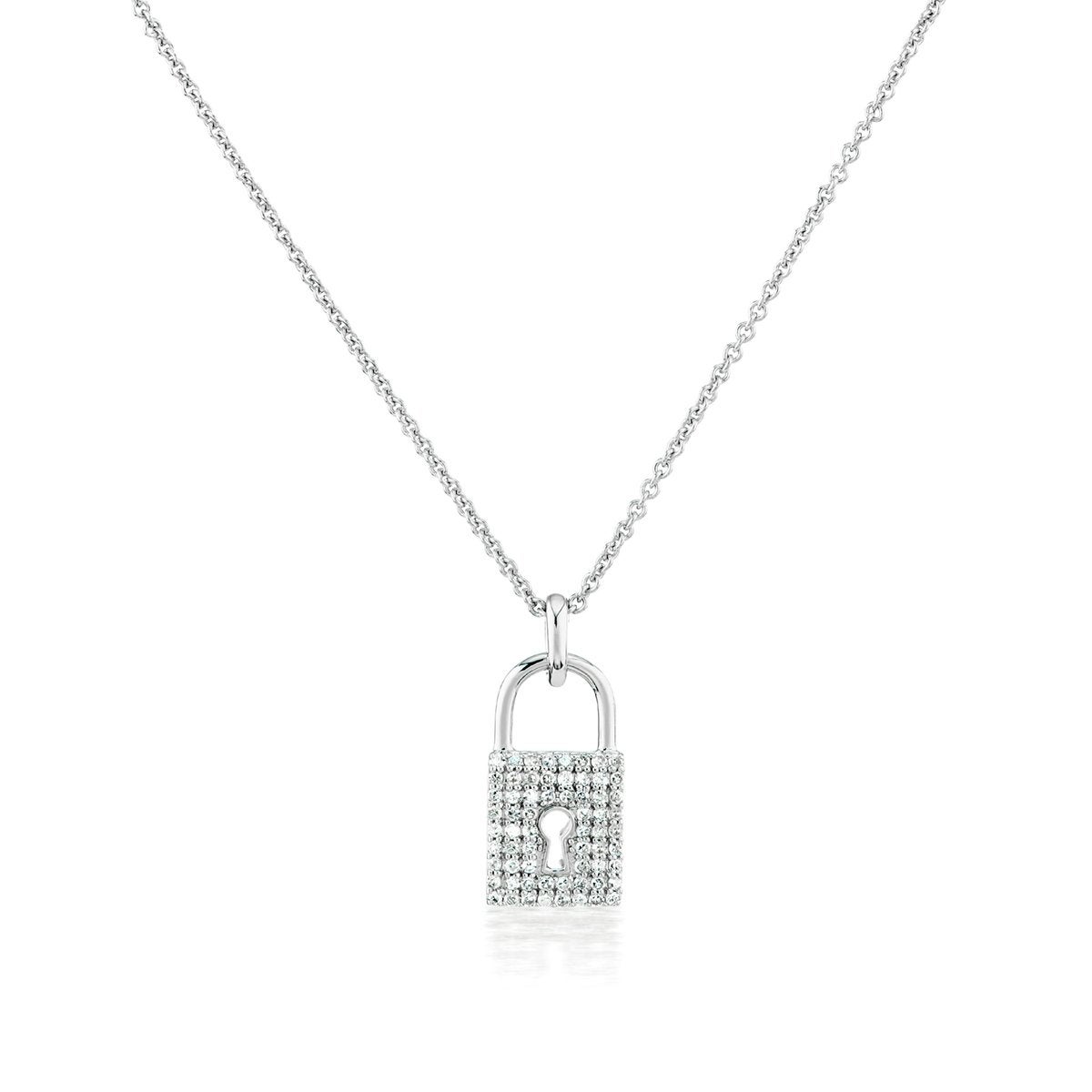 Serena Williams Jewelry Little Lock Necklace