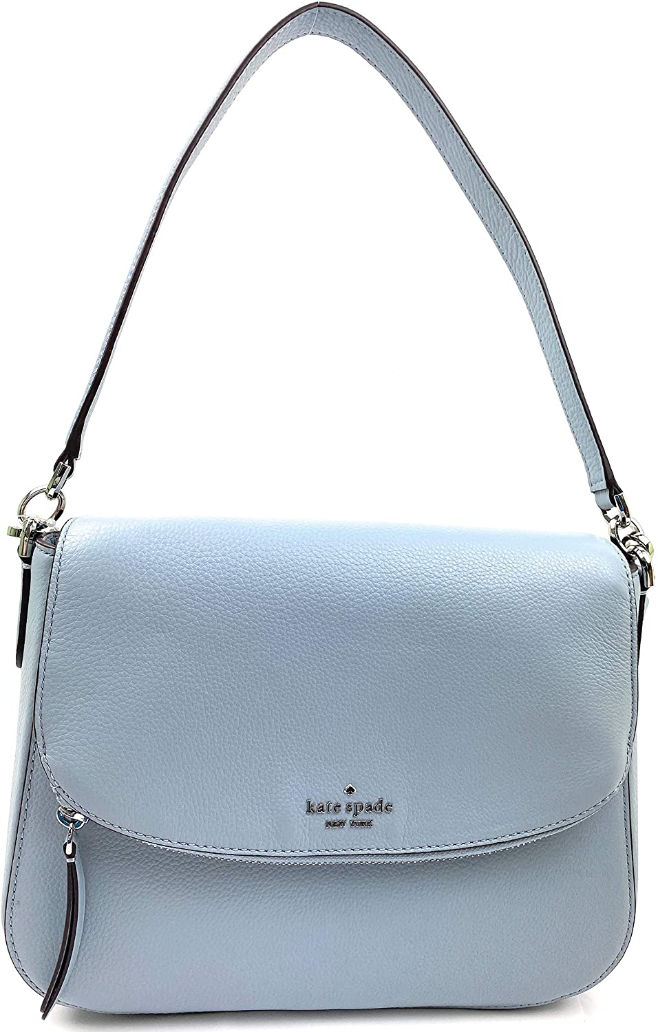 Kate Spade Jackson Soft Pebbled Leather Medium Flap Shoulder bag