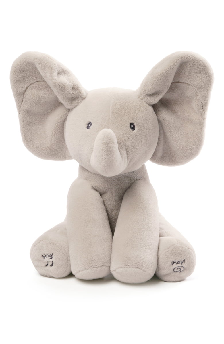 Baby Gund Flappy The Elephant Musical Stuffed Animal