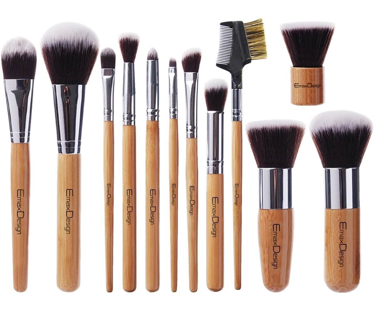 EmaxDesign 12 Pieces Makeup Brush Set