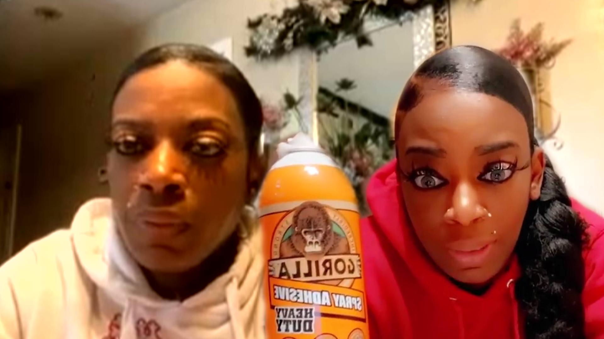 This woman went viral on TikTok for using Gorilla Glue adhesive as  hairspray