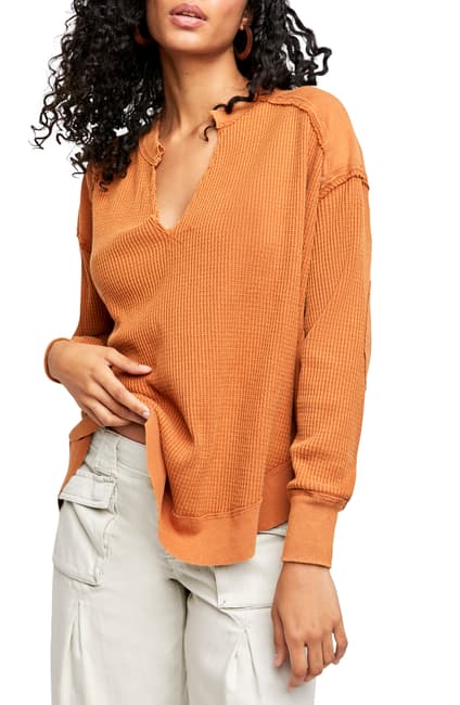 Free People Owen Thermal Pullover