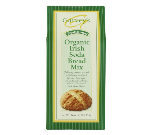 Garvey's Organic Traditional Irish Soda Bread Mix, 16-Ounce Boxes (Pack of 5)