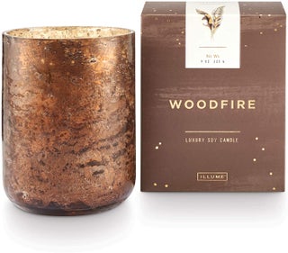 Illume Woodfire Luxury Soy Candle 