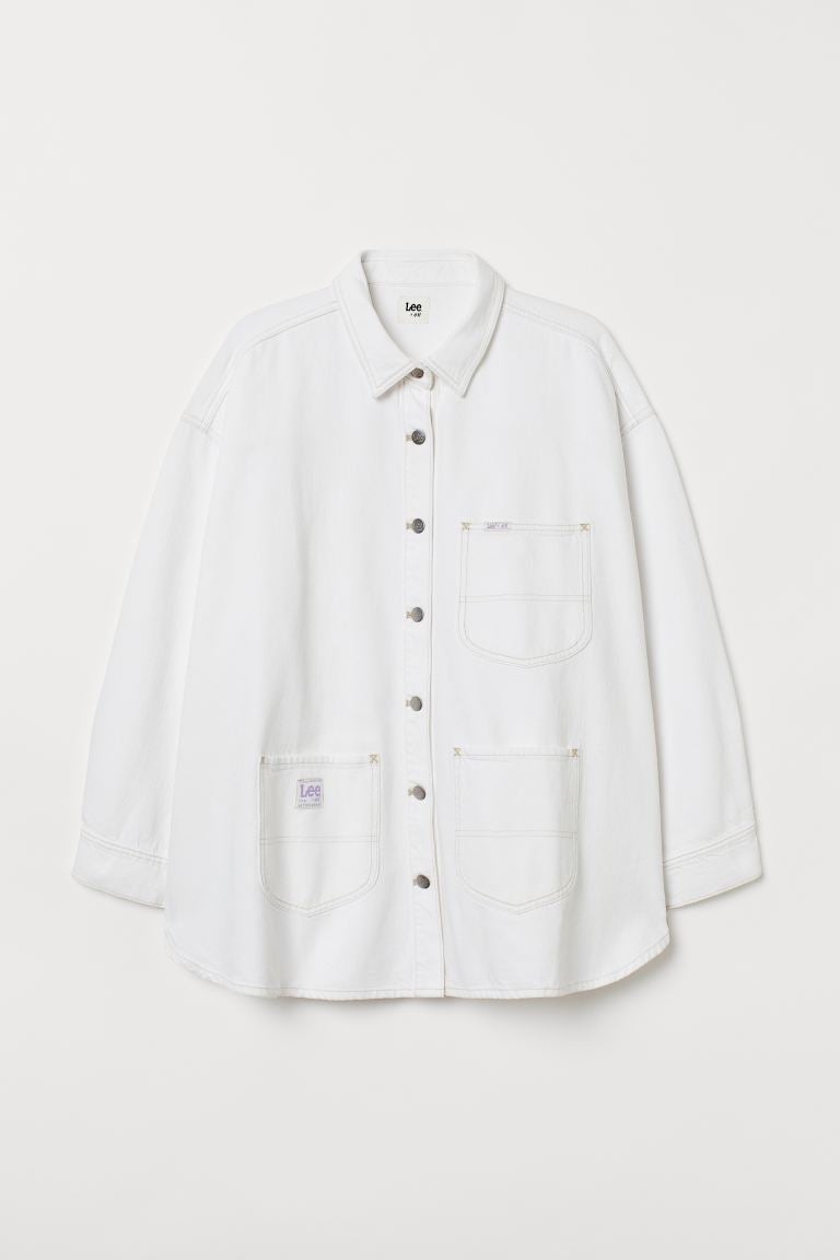 Lee x H&M Plus Denim Shirt Jacket