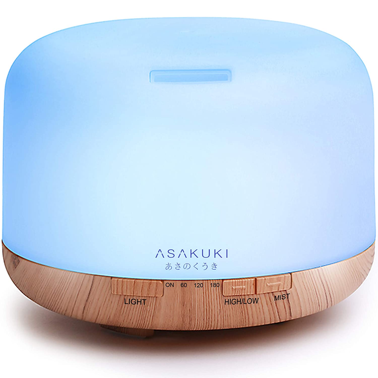 ASAKUKI 500ml Premium, Essential Oil Diffuser