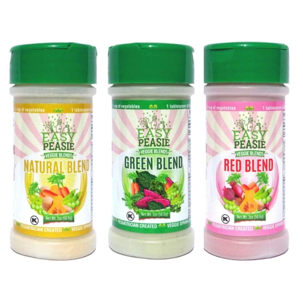 Easy Peasie Vegetable Powder Blends for Toddlers, Kids, and Picky Eaters