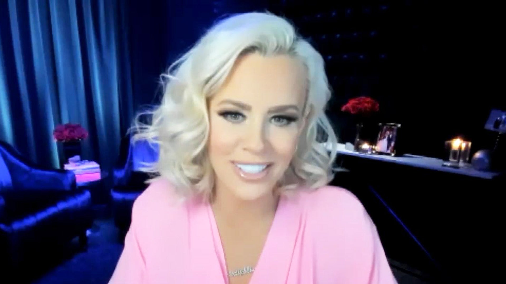 jenny mccarthy pink dress masked singer Exclusive Jenny Mccarthy Wearing Atsuko Kudo Editorial Stock Photo - Stock Image