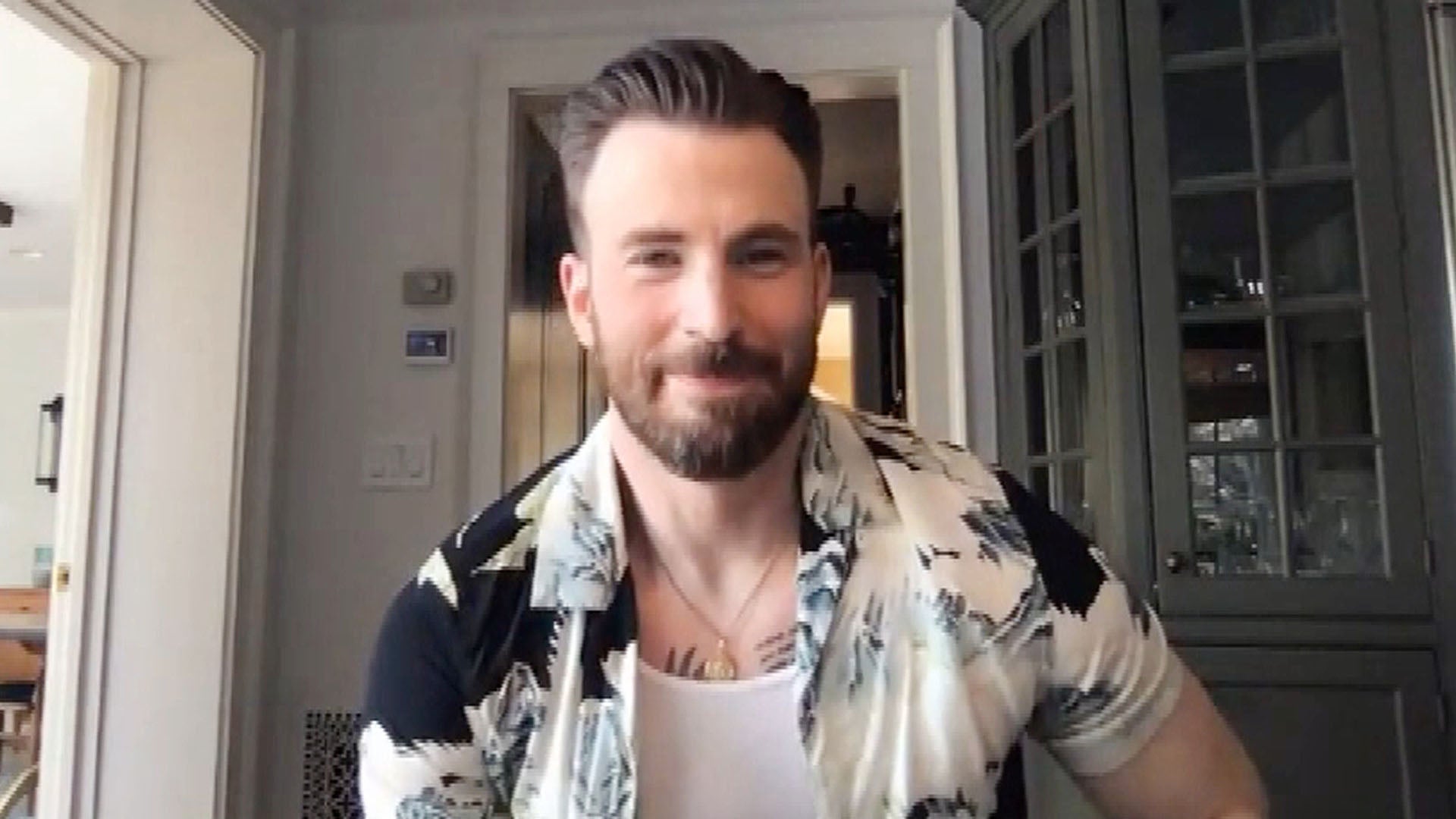 Chris Evans Gives a Glimpse at His Chest Tattoos 