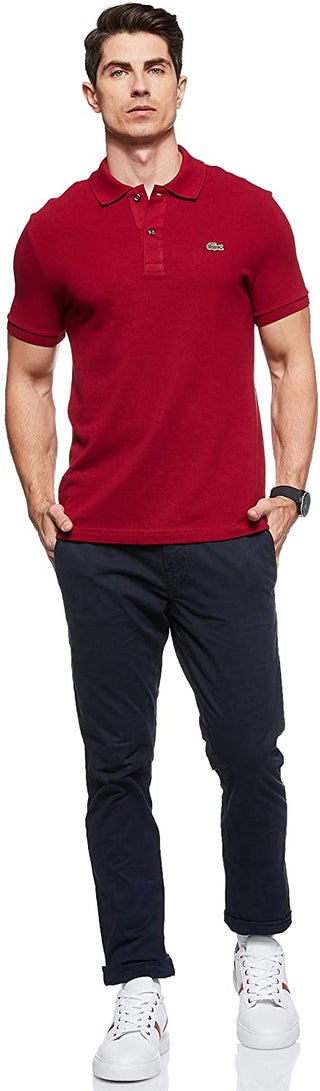 Lacoste Classic Pique Slim Fit Short Sleeve Polo Shirt