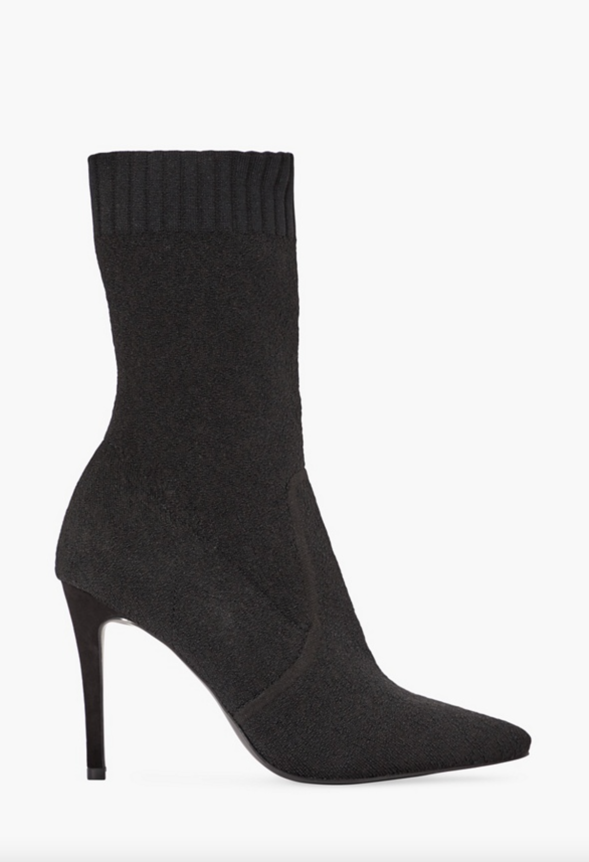 JustFab Tyche Active Knit Stiletto Bootie