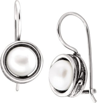 Silpada 'Modern Fairytale' Cultured Pearl Drop Earrings