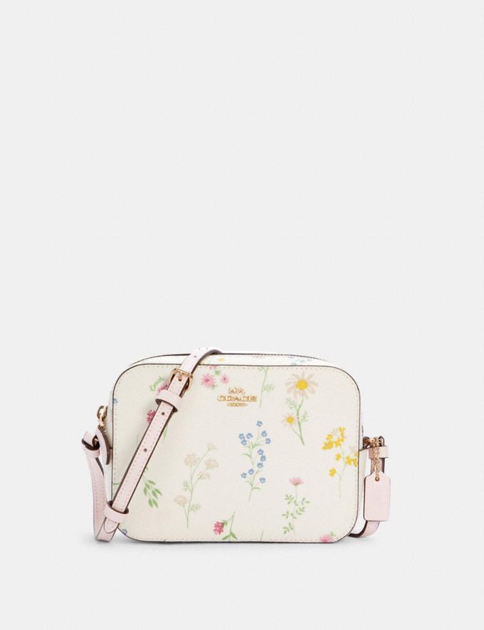 Coach Mini Camera Bag With Spaced Wildflower Print