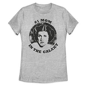 Princess Leia "#1 Mom" T-shirt