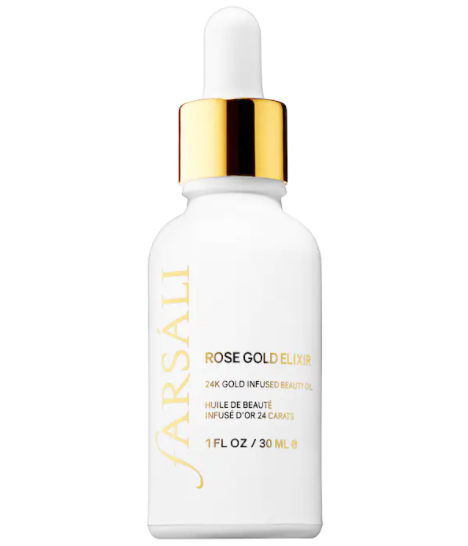 Farsáli Rose Gold Elixir – 24k Gold Infused Beauty Oil