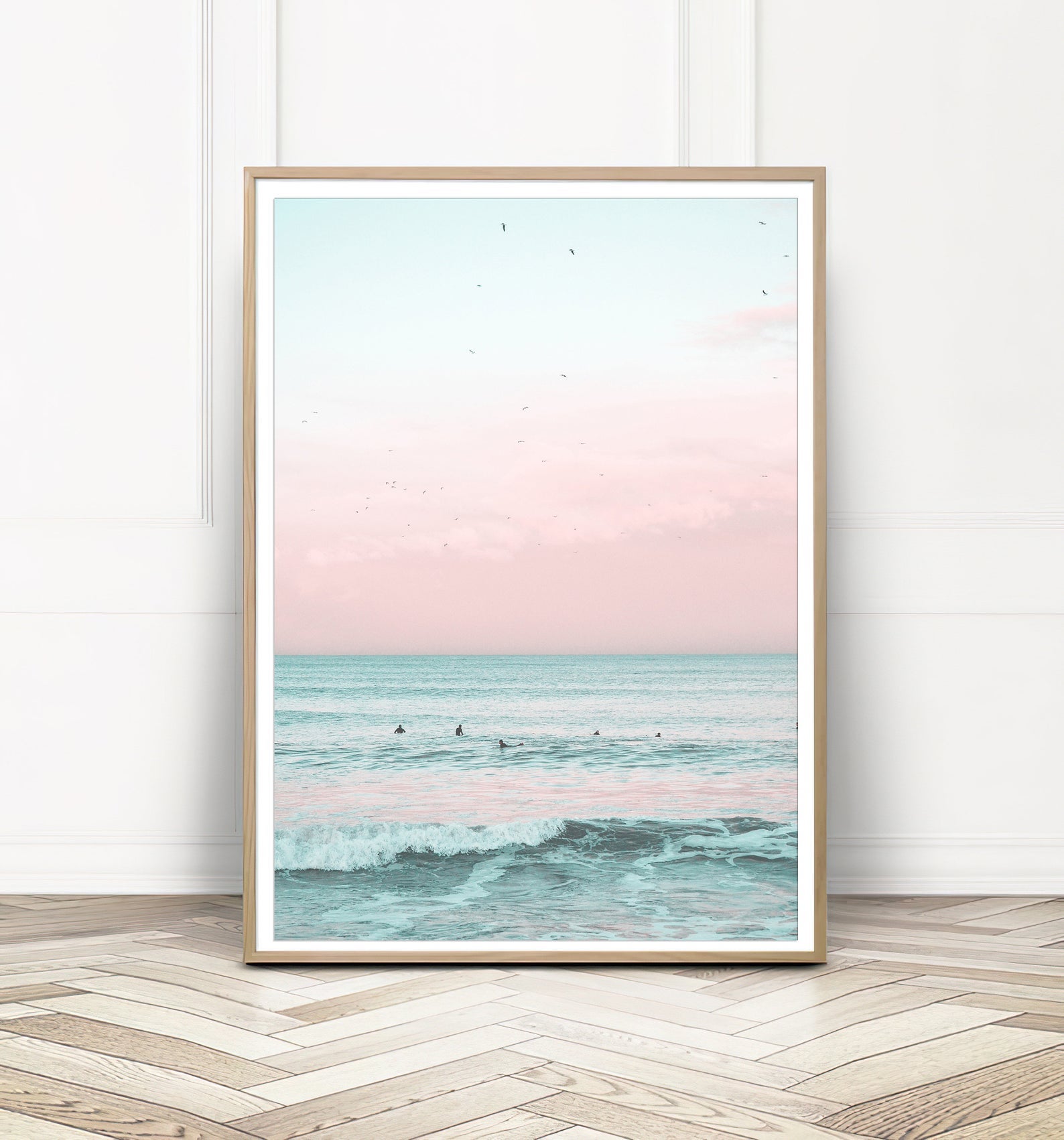 Rehuxo Pastel Beach Print