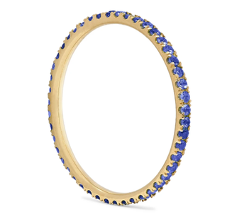Ileana Makri Thread 18-karat Gold Sapphire Ring