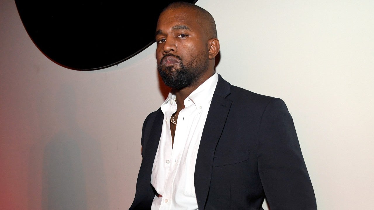 Kanye West makes appearance at Balenciaga couture show with full face  covering  The Independent