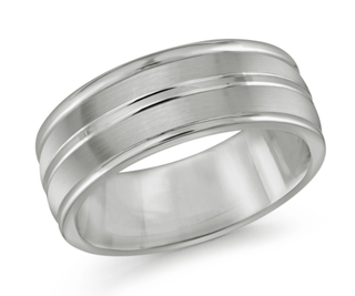 Ritani Men's 8mm Tungsten Wedding Ring