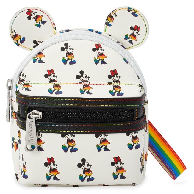 Disney Mickey and Minnie Mouse Loungefly Wristlet