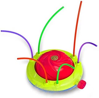 Tidal Storm Hydro Swirl Spinning Water Sprinkler Toy for Kids Outdoor Play